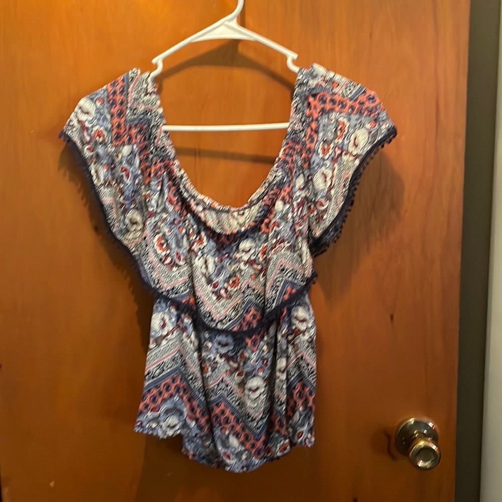 Cute off the shoulder shirt